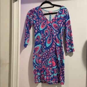 Lilly Pulitzer 3/4 sleeve dress